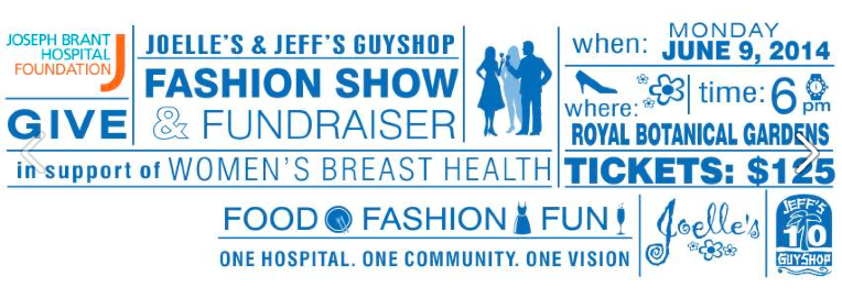 Joelle's & Jeff's Guy Shop Fashion Show & Fundraiser in support of Women's Breast Health 2015