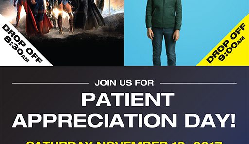It's back! - Patient Appreciation Day - November 18th