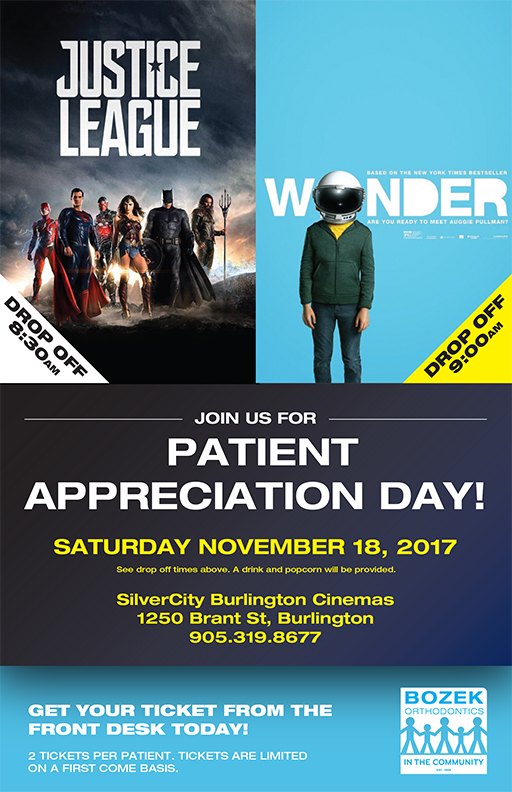 It's back! - Patient Appreciation Day - November 18th